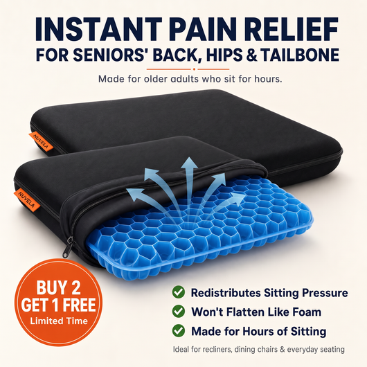 Nuvela Gel Cushion — Pain Relief for Seniors