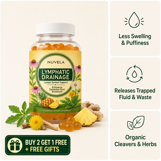 Lymphatic Drainage Gummies for Swelling & Fluid Relief
