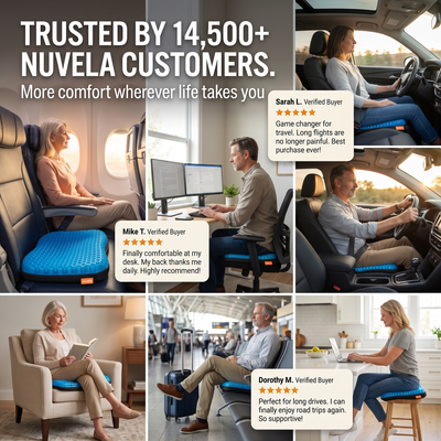 Nuvela Gel Cushion — Pain Relief for Seniors