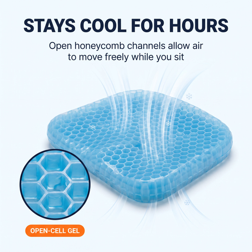 Nuvela Gel Cushion — Pain Relief for Seniors